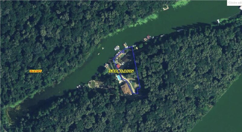 Ilfov Proprietate unica Lacul Snagov 4390 mp cu deschidere de 70 ml la lac
