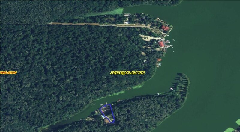 Ilfov Proprietate unica Lacul Snagov 4390 mp cu deschidere de 70 ml la lac